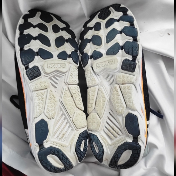 Hoka One One Clifton 7 Running Athletic Shoes Blue Pink Womens Sz11 - Picture 4 of 4